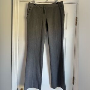 Express Women’s Charcoal Gray Columnist RegularTrousers Pants 8 Office Work